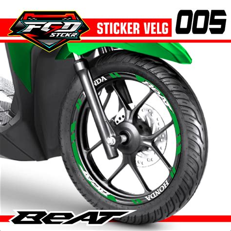 Jual Cutting Sticker Lis Velg Honda Beat Street Fi Esp Variasi