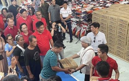 Philippine President Ferdinand Marcos Jr Delivers P70 M Aid To Marce