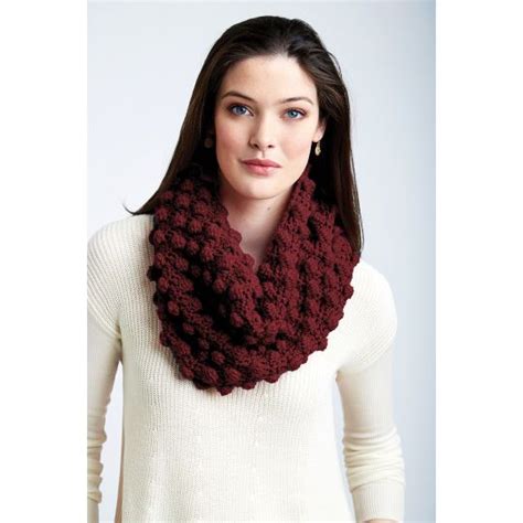 Loops And Threads® Impeccable™ Maximum Texture Crochet Cowl Crochet