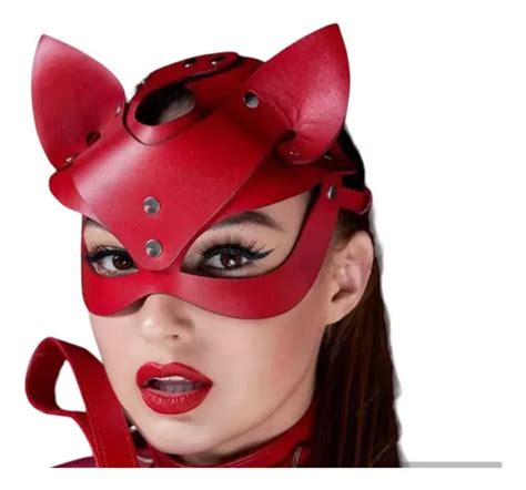 M Scara Orejas Gato Antifaz Cosplay Sexy Gatubela Para Mujer Cuotas