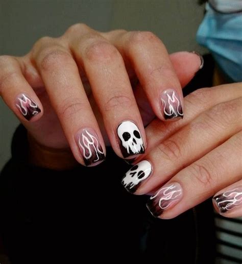 Punk Nails Edgy Nails Cute Gel Nails Grunge Nails Cute Acrylic