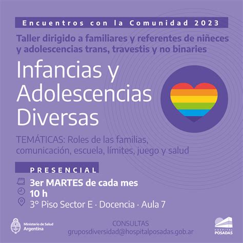 Infancias Y Adolescencias Diversas Argentina Gob Ar