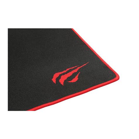 Mousepad Gamer Havit X X Mm Control Preto Costura Vermelha Hv