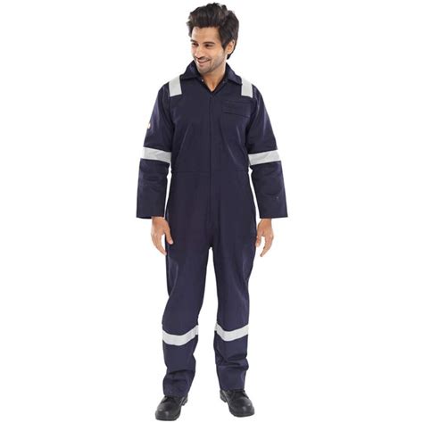 Fire Retardant Nordic Design Boilersuit Navy Blue The Ppe Online Shop