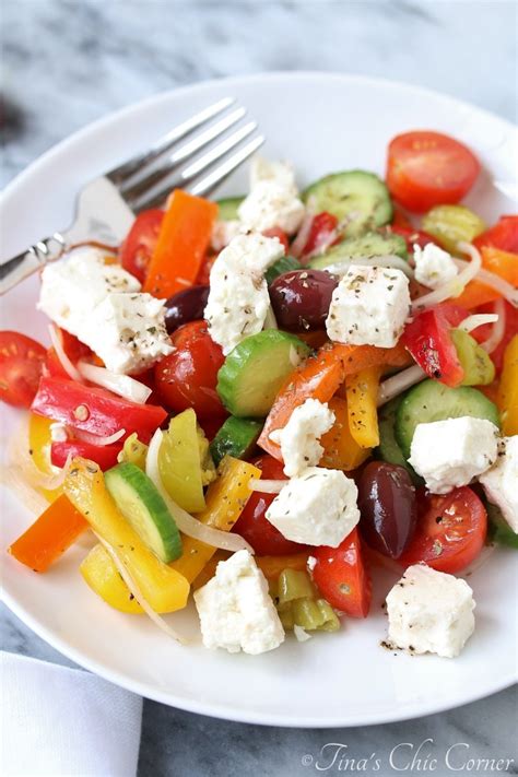 Mediterranean Salad – Tina's Chic Corner