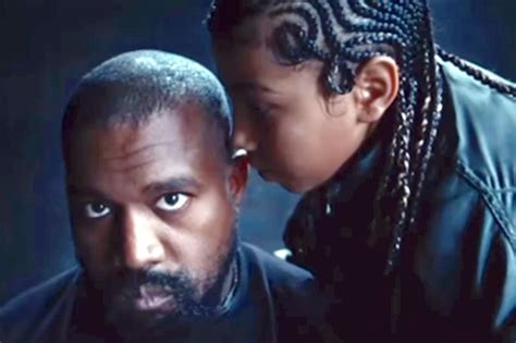 Kanye West Drops New Music Video With Daughter North Rapping