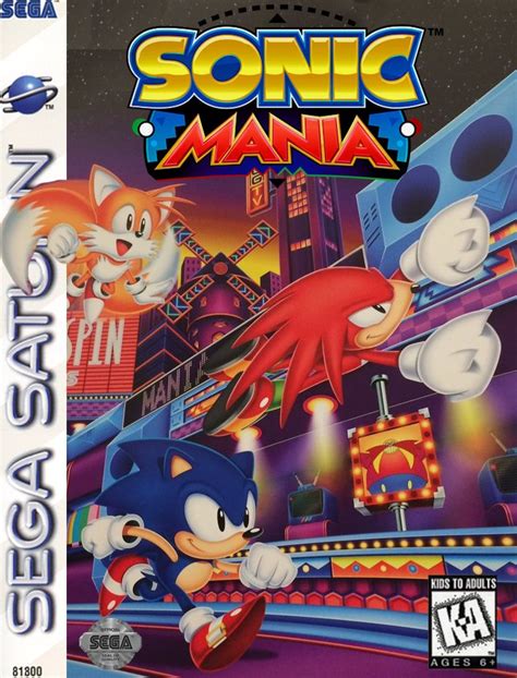 Sonic Mania Us Sega Saturn Fan Art By Azel98 On Deviantart