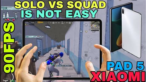 Xiaomi Pad Pubg Testsolo Vs Squad Is Not Easy Eriangle Fps Pubg