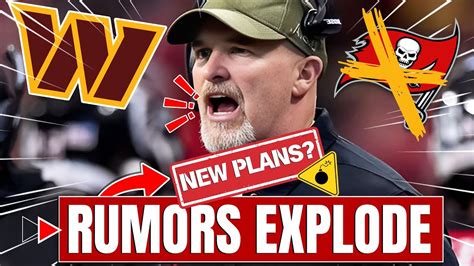 NEW PLANS And RUMORS WASHINGTON COMMANDERS Vs TAMPA BAY