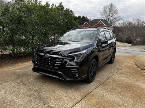 ‘23 Ascent Onyx Edition Crystal Black Silica Rsubaruascent