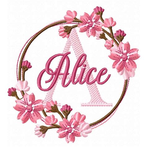 Matriz De Nome Alice Elo7 Produtos Especiais