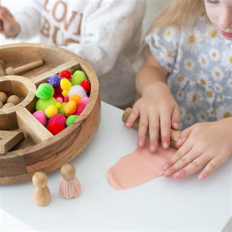 Juego de herramientas Playdough para niños de 2 a 4 años cubos