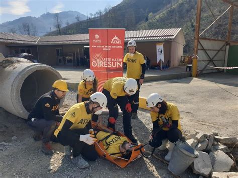 Deprem Tatbikat Ger E Ini Aratmad Giresun G Ncel Gazetesi Giresun