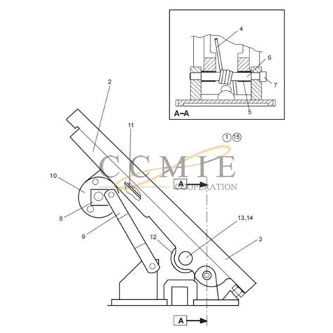 Kalmar Reach Stacker Accelerator Pedal Spare Parts