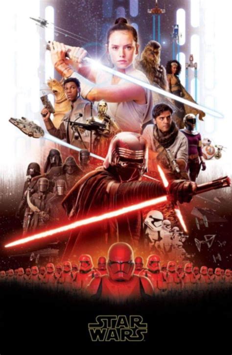 Leaked Star Wars Episode Ix Poster And Character Reveals Star Wars