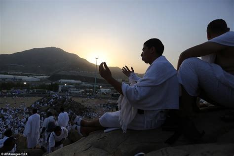 Almost Million Muslim Hajj Pilgrims Scale Mount Arafat In Saudi