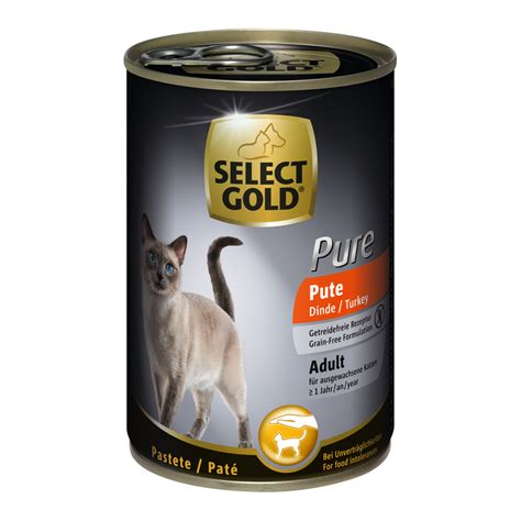 Select Gold Pure Adult Paté Pute 6x400 G Fressnapf