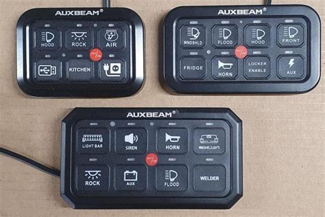 Auxbeam Switch Panels The Best Way To Control Your Electrical Access