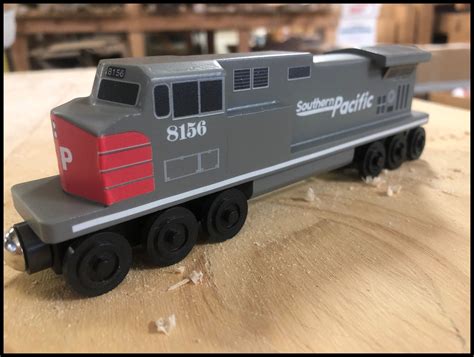 Southern Pacific C 44 Diesel Engine The Whittle Shortline Railroad Wooden Toy Trains