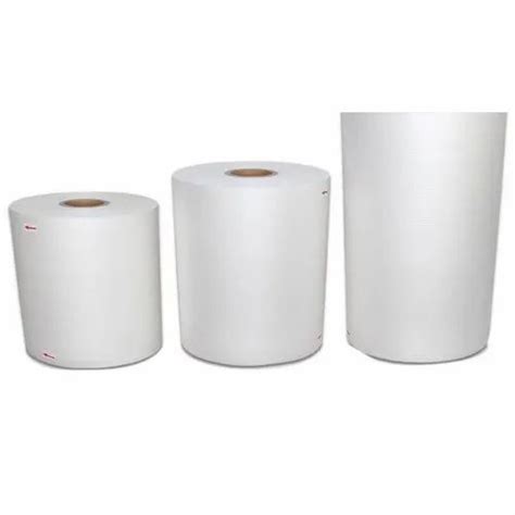 Plain White Bopp Thermal Laminating Film Thickness Mm Packaging