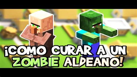 C Mo Curar A Un Aldeano Zombie En Minecraft Youtube