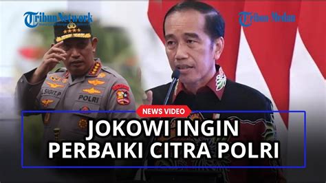 FULL Jokowi Evaluasi Kapolri Dan Seluruh Pejabat Polri Soal Gaya