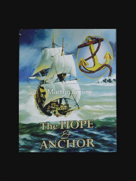 The Hope And Anchor Pub Sign T Shirt By Martynjames Redbubble