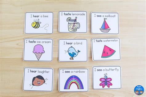 Simple Summer Five Senses Games {Free Printable}