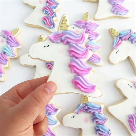 Unicorn Cookies By Landv Sweets Unicorn Cookies Unicorn Desserts