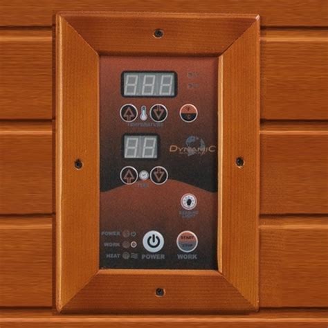 3 Person Dynamic Far Infrared Sauna Madrid Edition With Carbon Heating