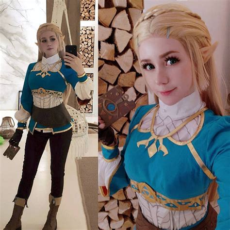 Breath Of The Wild Cosplay Princess Zelda Costplayto