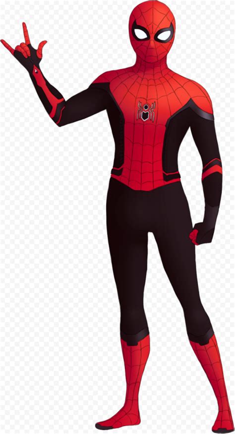 Hd Jumping Spider Man Hero White Outline Character Png Citypng