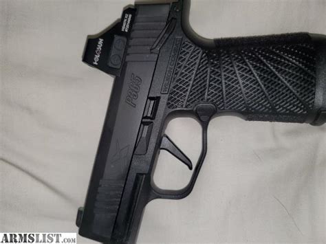 Armslist For Sale Sig P365x With Wilson Combat Grip Mod And 407k Holosun Optic