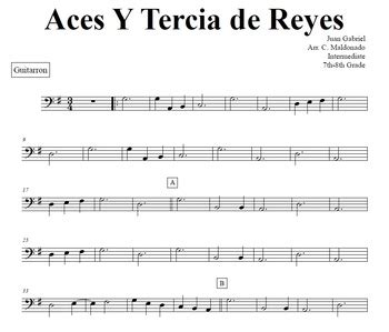 Mariachi Ases Y Tercia De Reyes Intermediate Bundle By Mr Mariachi