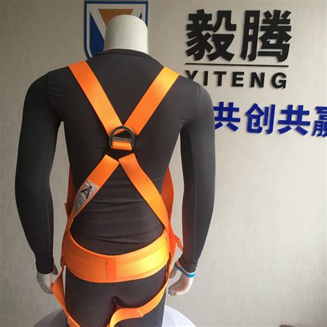 Zl Y Full Body Safety Harness Ppe With Shock Sbsorber Lanyard Full