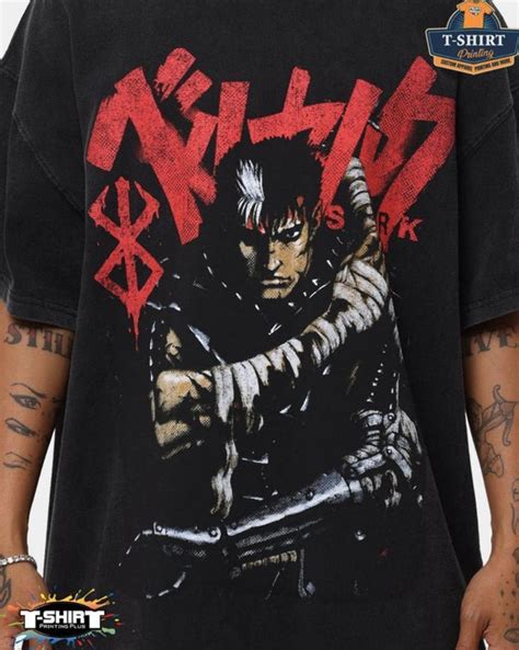 Vintage Berserk Anime Shirt In Anime Shirt Berserk T Shirt