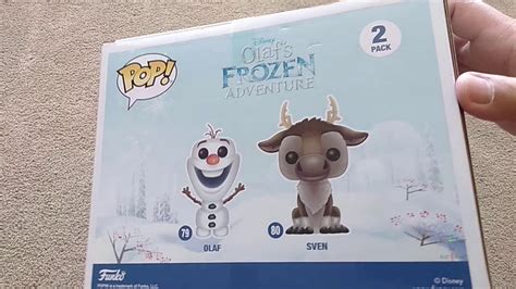 Funko Pop Disney Frozen Olaf And Sven Pack Best Buy Exclusive