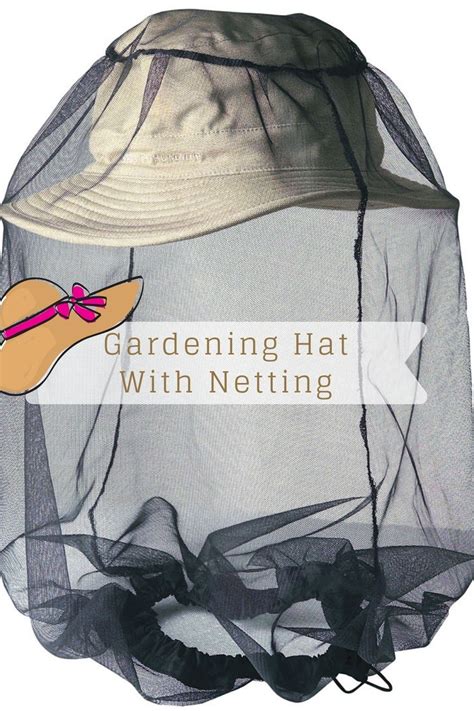 Gardening Hat With Netting In 2021 Gardening Hat Hats Hat Meaning