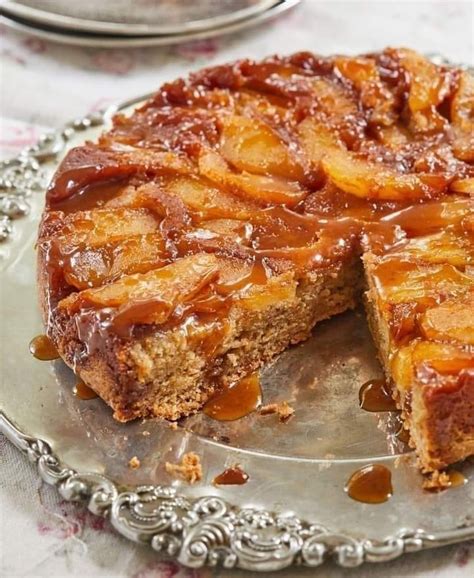 Caramel Apple Upside Down Cake Easy Recipes