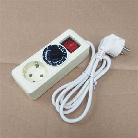 Jual Dimmer Gerinda 2000W Pengatur Kecepatan Gerinda Bor Stop Kontak