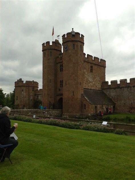 Maxstoke Castle Home Of The Dilkes Coleshill Warwickshire Castle