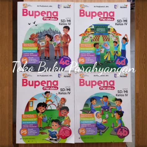 Jual Buku Kumer Bupena Sd Kelas Kurikulum Merdeka A B C D