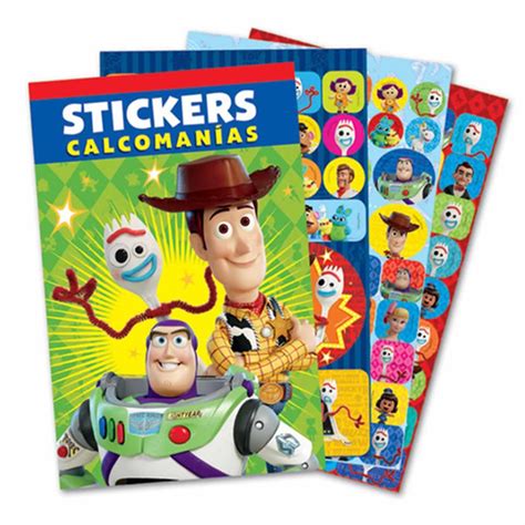 Block De Stickers Calcoman As Granmark Con Dise O De Personajes Toy