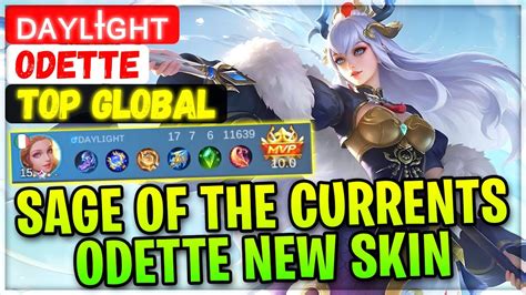 Sage Of The Currents Odette New Skin Gameplay Top Global Odette