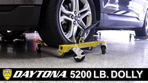 Daytona 5200 Lb Self Loading Vehicle Dolly Youtube