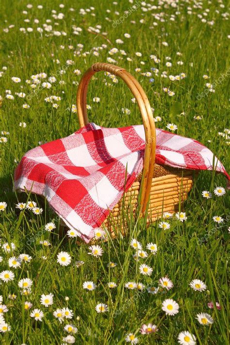 Picnic Basket — Stock Photo © Mroszczyk 7626888