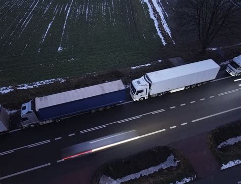 Skróciła się kolejka TIR ów do przejścia granicznego w Dorohusk