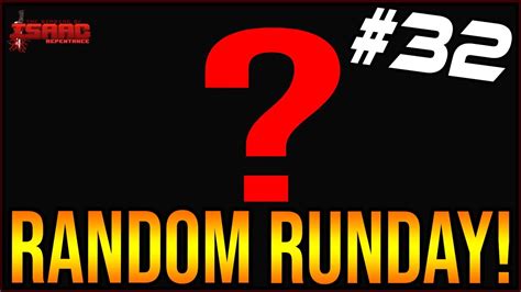 RANDOM RUNDAY Ep 32 The Binding Of Isaac Repentance YouTube