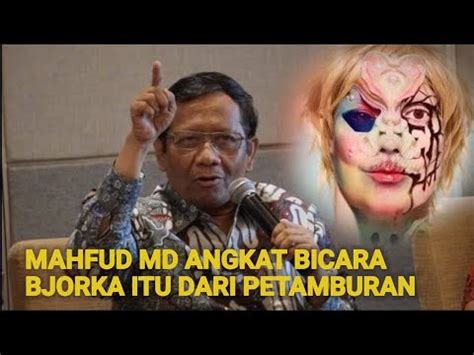 Mahfud Md Blak Blakan Soal Bjorka Trending Youtube