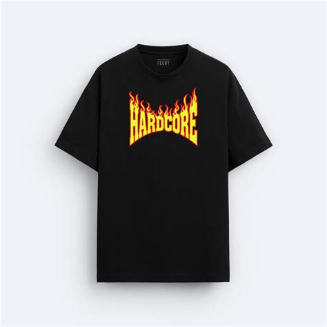 Hardcore Fire Tişört
